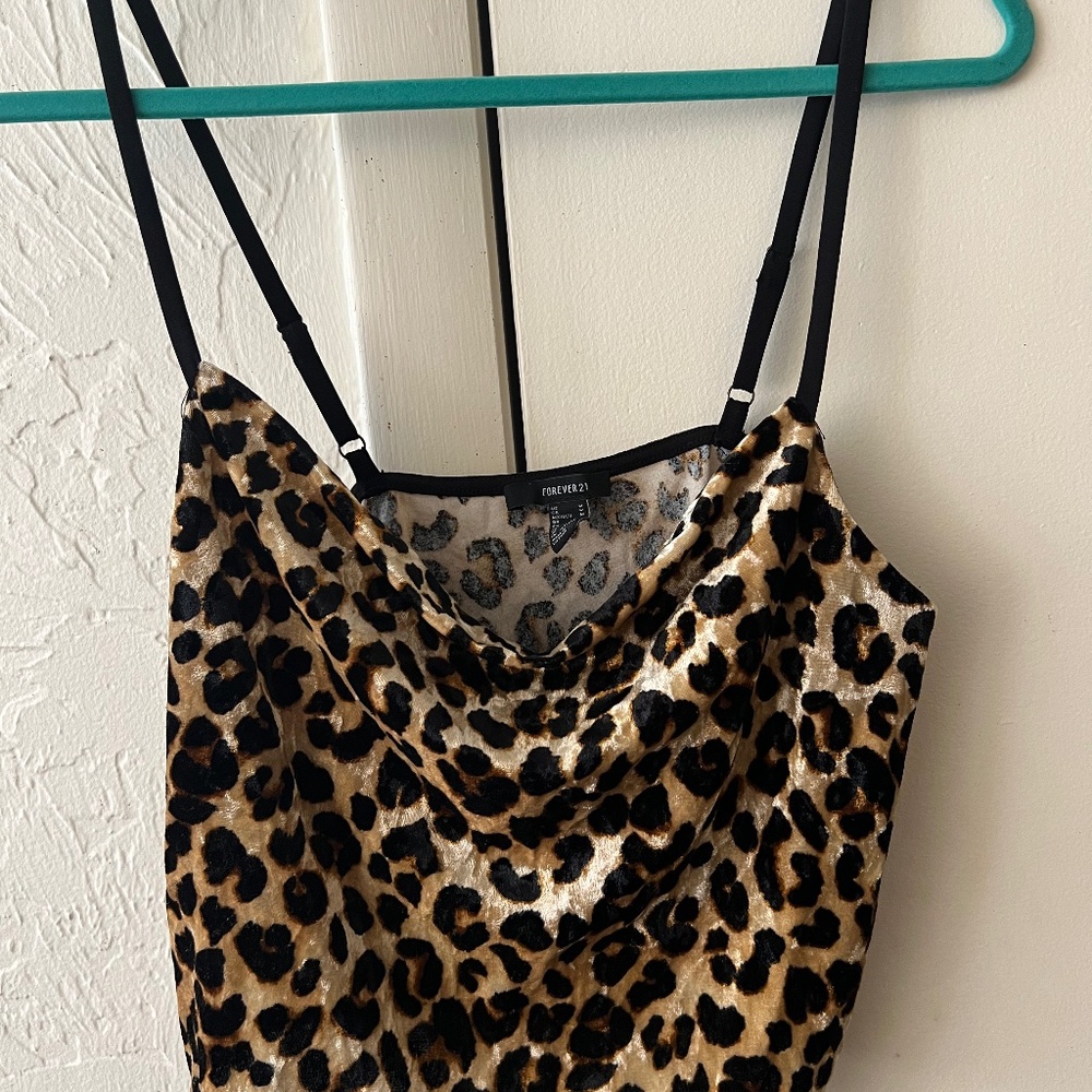 Cheetah top from Forever 21